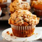 Apple Pumpkin Streusel Muffins