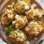 Baked Feta Potatoes