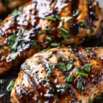 Balsamic Marinated Baked Chicken Breasts