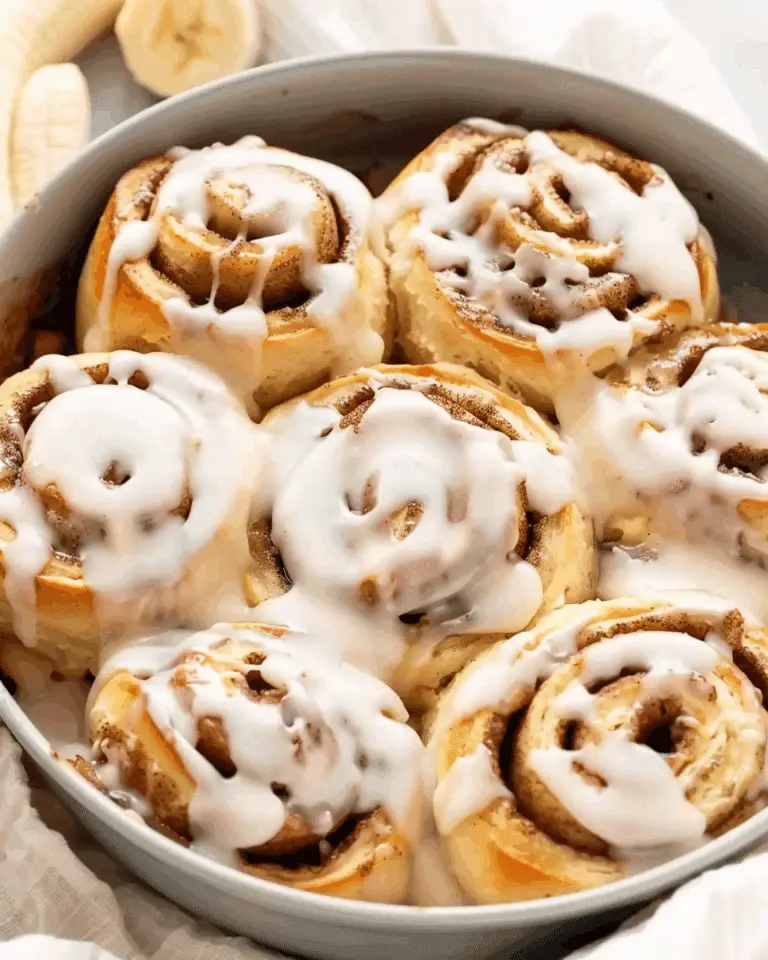 Banana Bread Cinnamon Rolls