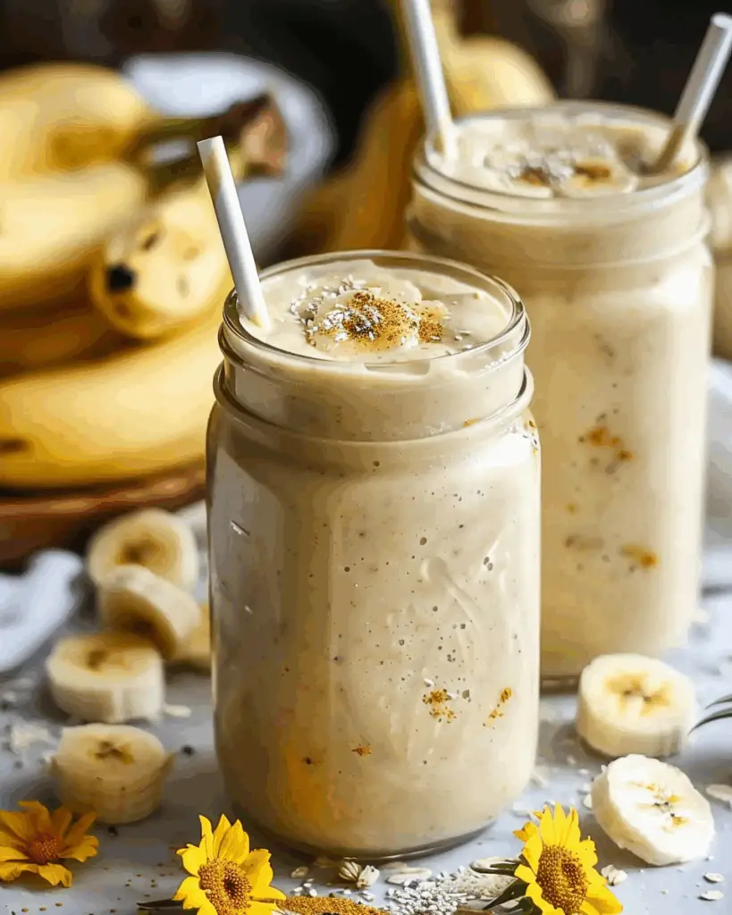 Banana Chamomile Tea Smoothie