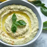 Lemon Basil Hummus