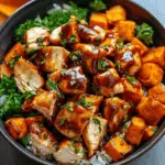 BBQ Chicken Sweet Potato Bowl