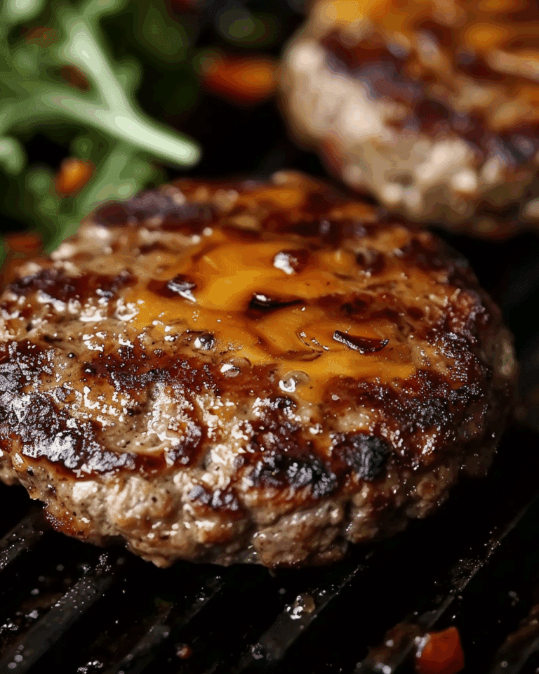 Cheesy Ranch Beef Burgers