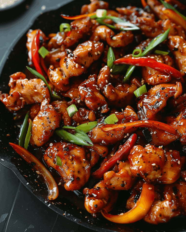 black pepper chicken