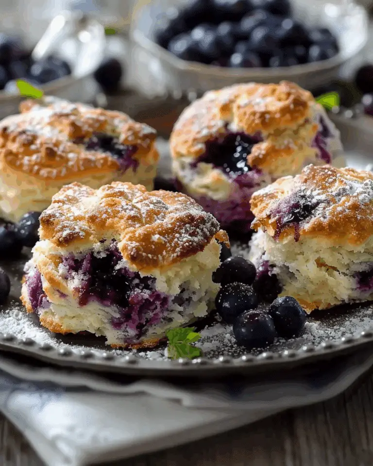 Blueberry Biscuits