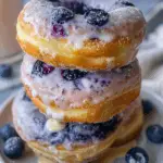 Baked Blueberry Donuts 4 Baked Blueberry Donuts