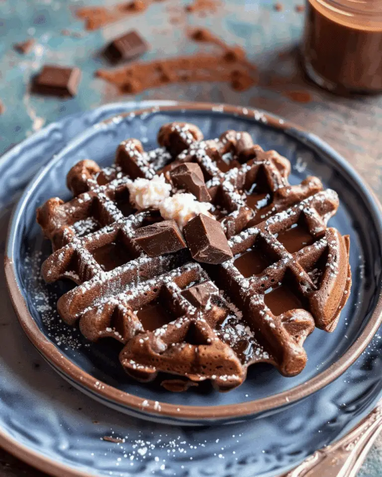 Brownie Waffles