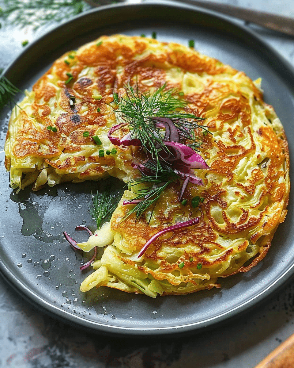 Crispy Cabbage Pancakes: A Simple, Flavorful Delight