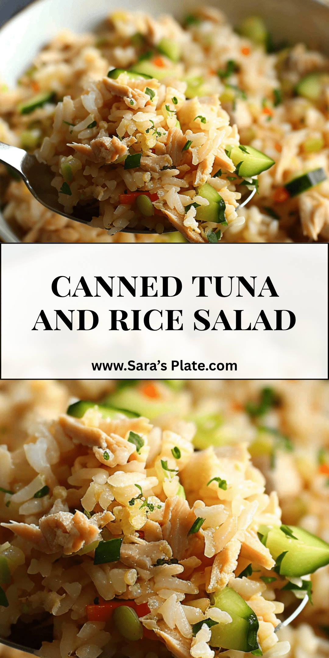Canned Tuna Rice Bowl Recipe | Sara's Plate