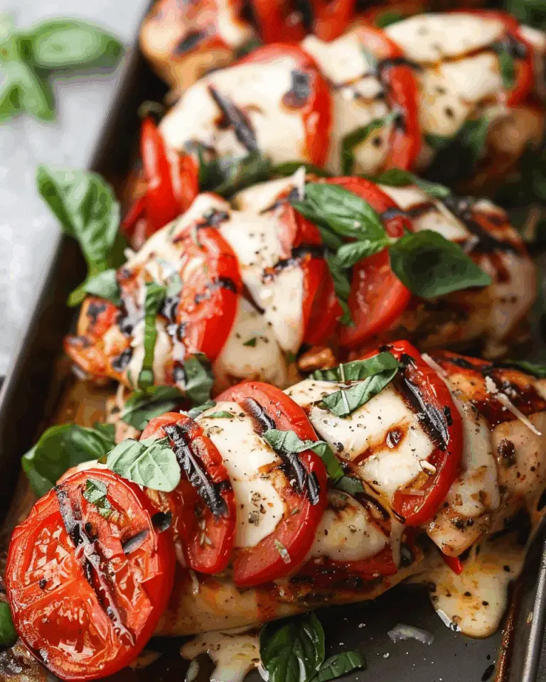 Caprese Stuffed Chicken