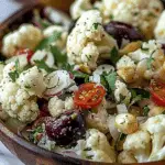 Mediterranean Marinated Cauliflower Salad: A Fresh, Flavorful Delight
