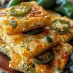 Cheesy Jalapeño Chicken Squares