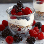 Berry and Chia Yogurt Parfait