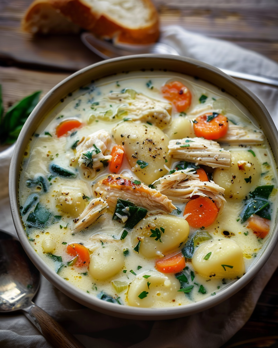 Chicken Gnocchi Soup