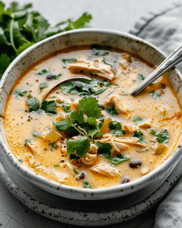 Chicken, Poblano, and Black Bean Soup