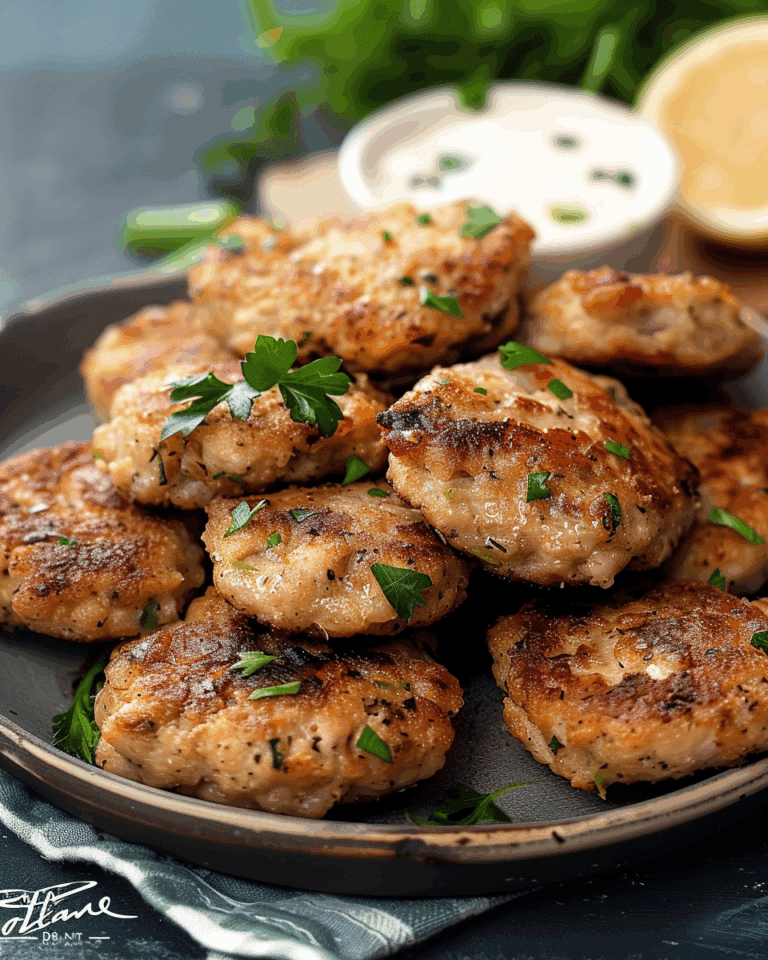 Chicken Patties Recipe