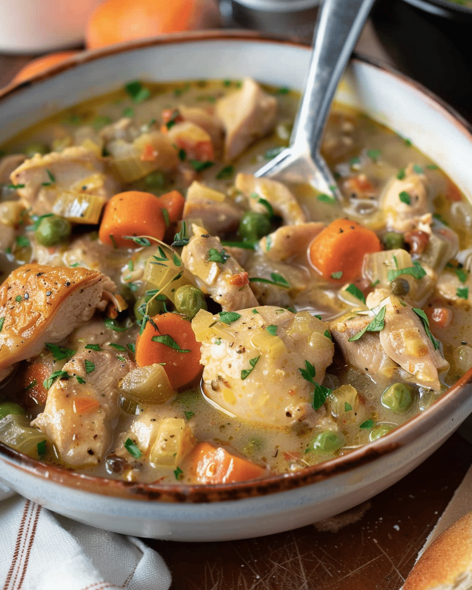 Slow Cooker Chicken Stew