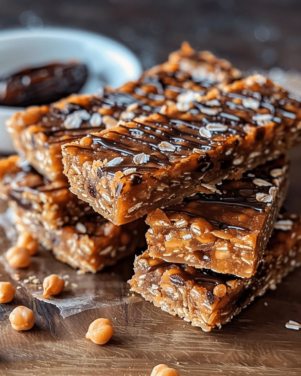 Protein-Packed Chickpea and Date Snack Bars Recipe