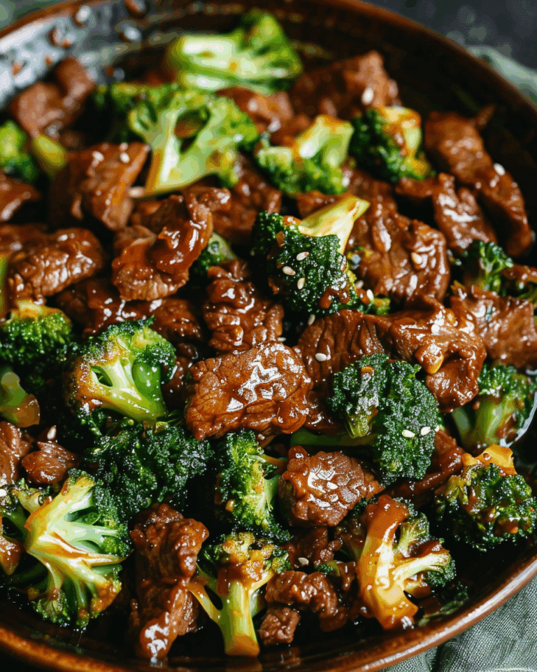 Chinese Beef and Broccoli