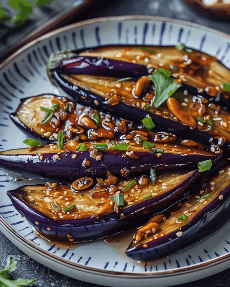 Chinese Eggplant with Garlic Sauce (Better Than Takeout)