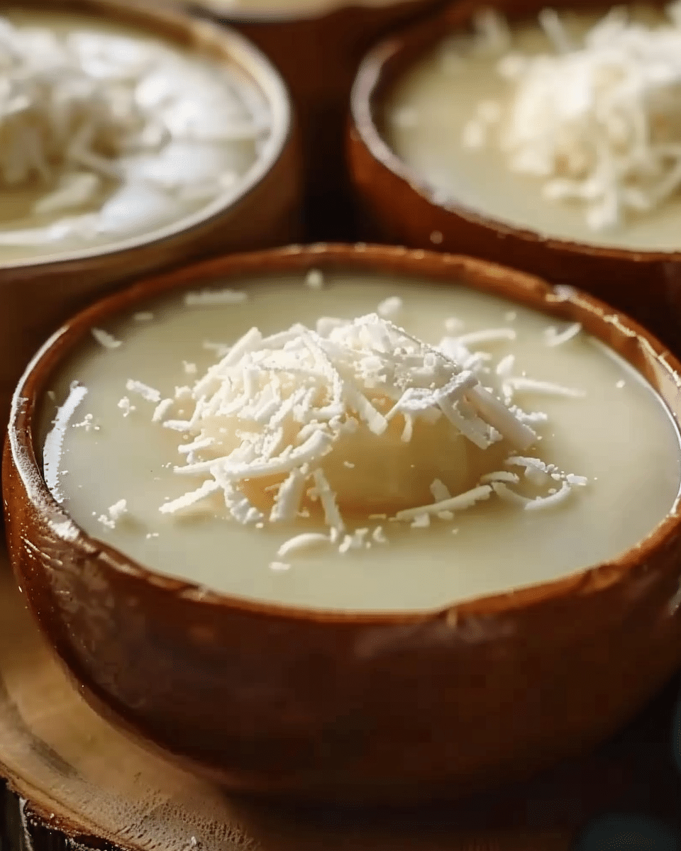 Thai Coconut Custard (Khanom Thuai)