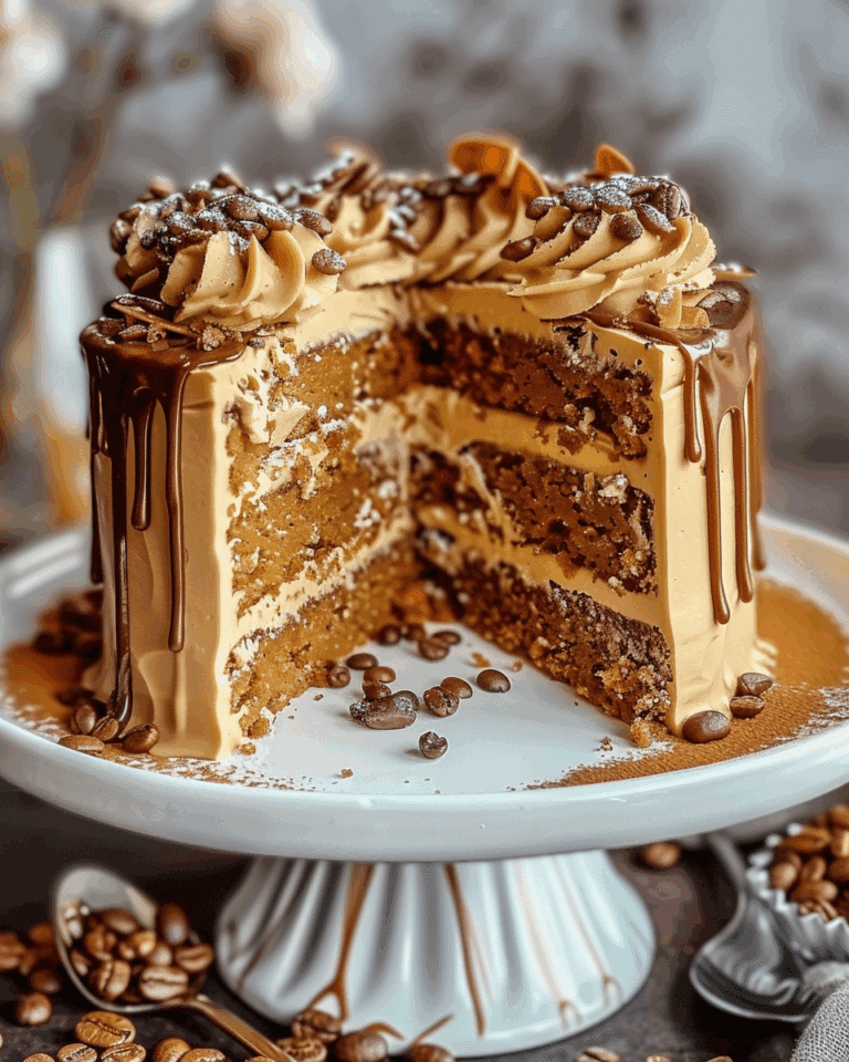 Coffee Caramel Cake