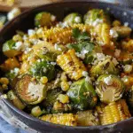 Mexican Street Corn Brussels Sprouts