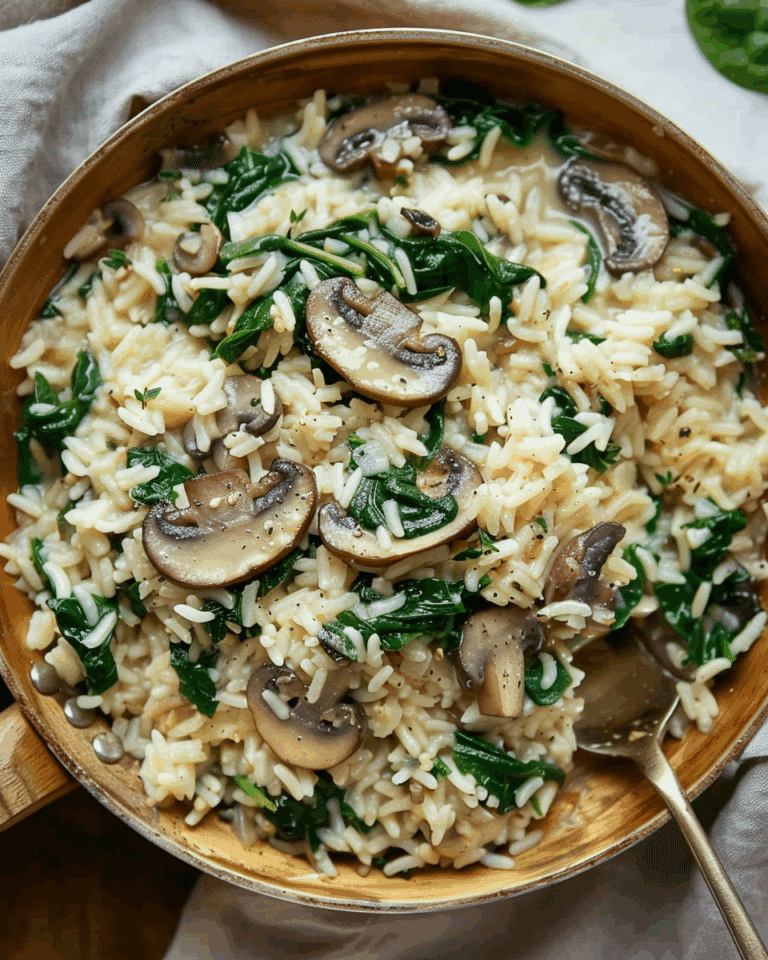 One-Pot Mushroom Rice