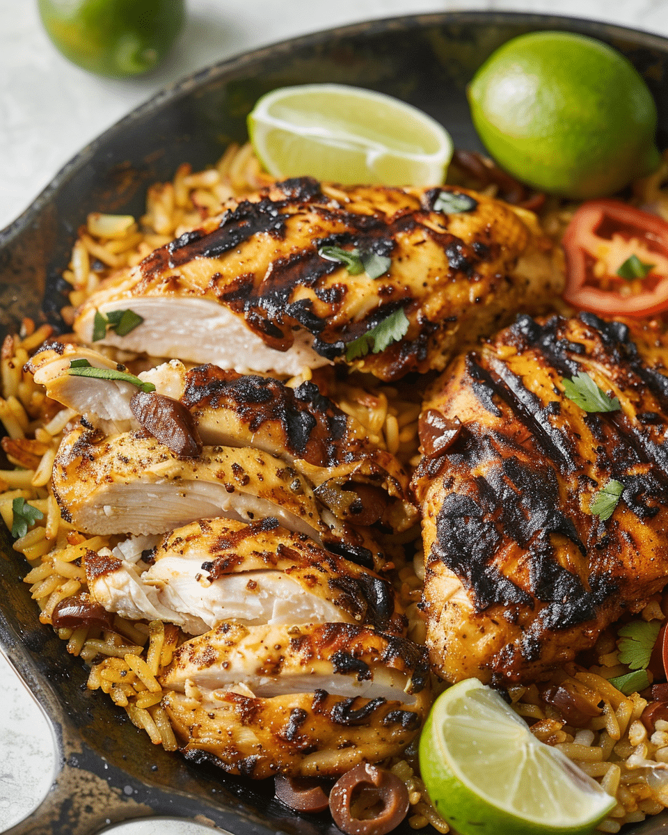 Cuban Pollo a la Plancha