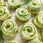 Cucumber and Dill Pinwheels