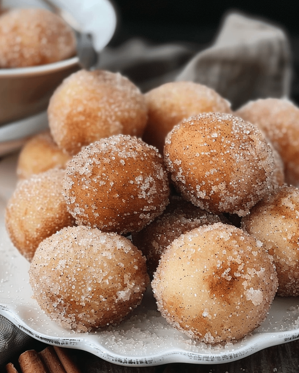3-Ingredient Banana Donut Holes (Baked or Air-Fried)
