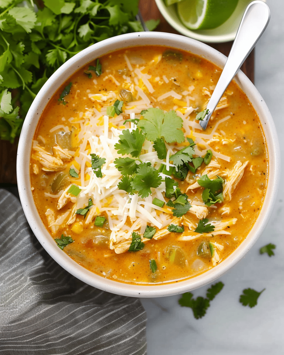 Enchilada Chicken Soup