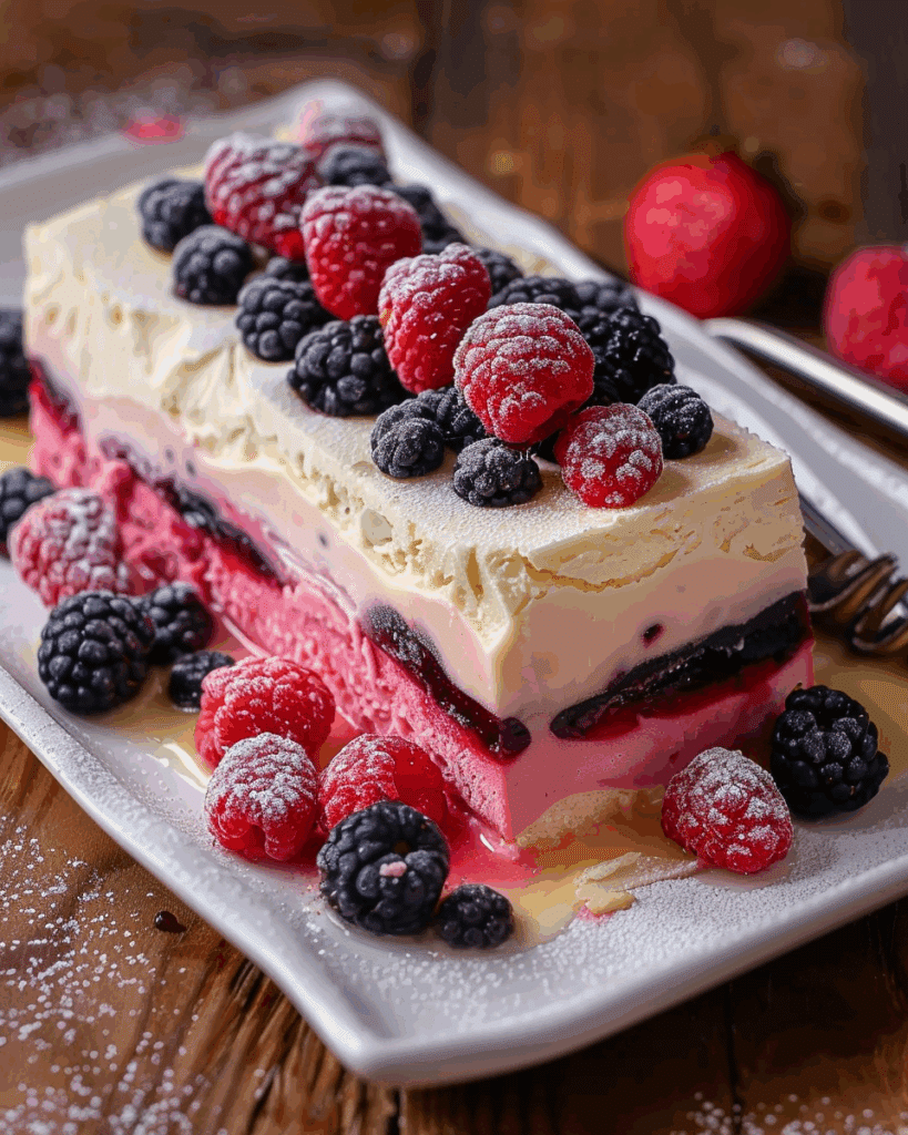 Frozen Fruits Terrine