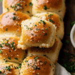 soft and savory garlic bread rolls