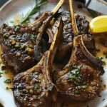 Garlic Butter Lamb Chops