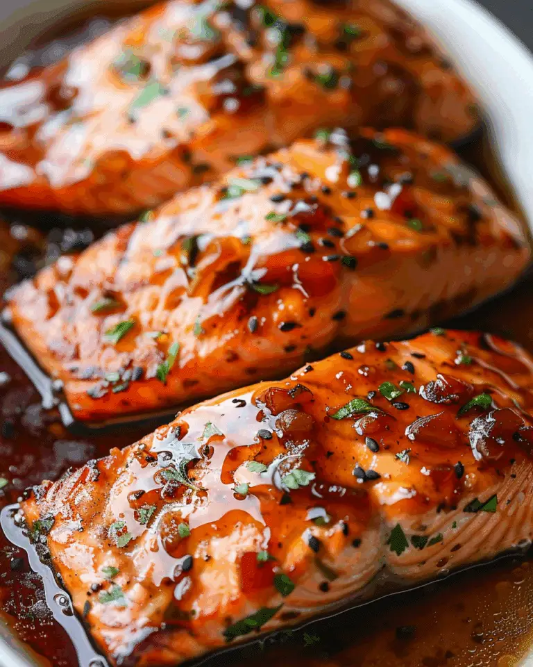 Glazed Salmon with Sweet Soy-Garlic Glaze