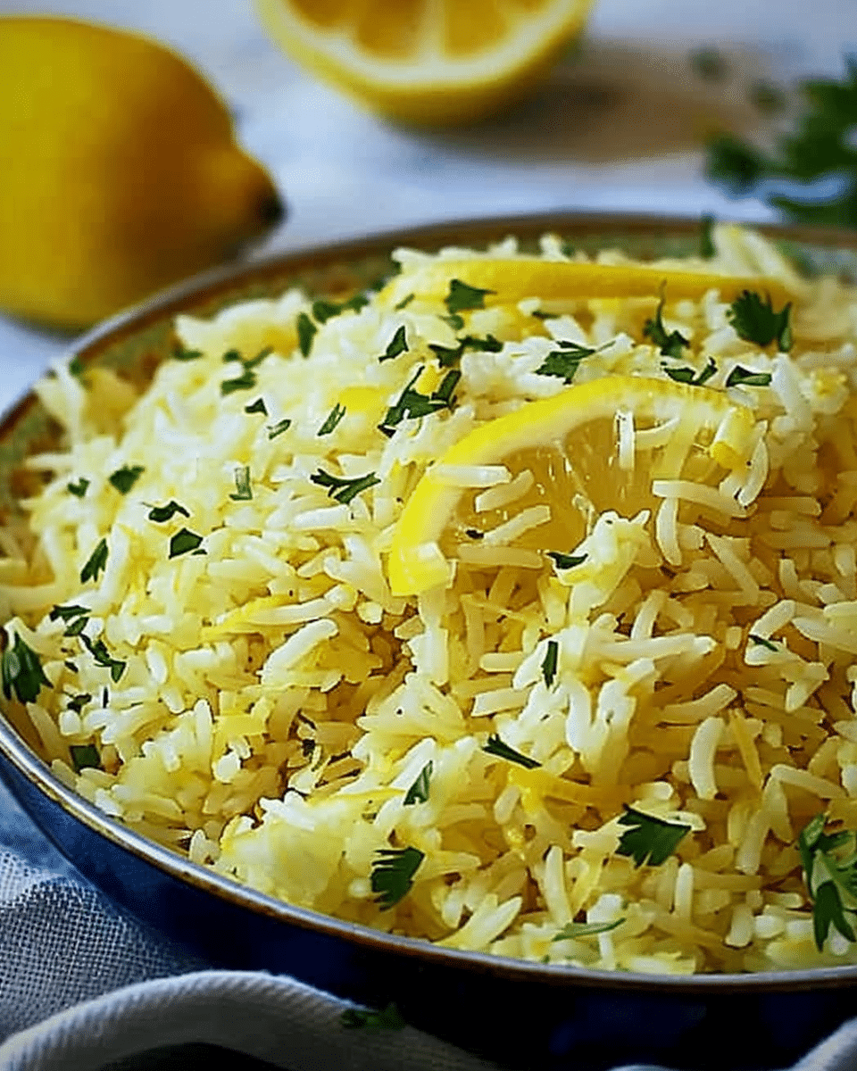 Greek Lemon Rice