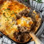 Cheddar Bay Ground Beef Cobbler