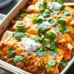 Ground Beef Enchiladas
