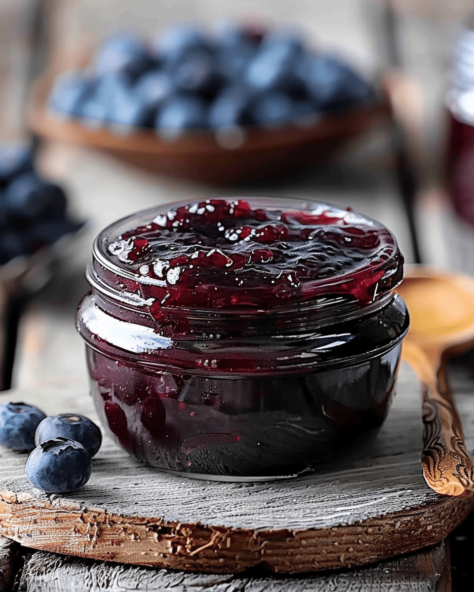 Homemade Blueberry Jam