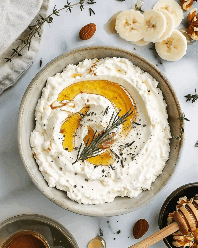 Whipped Ricotta with Honey