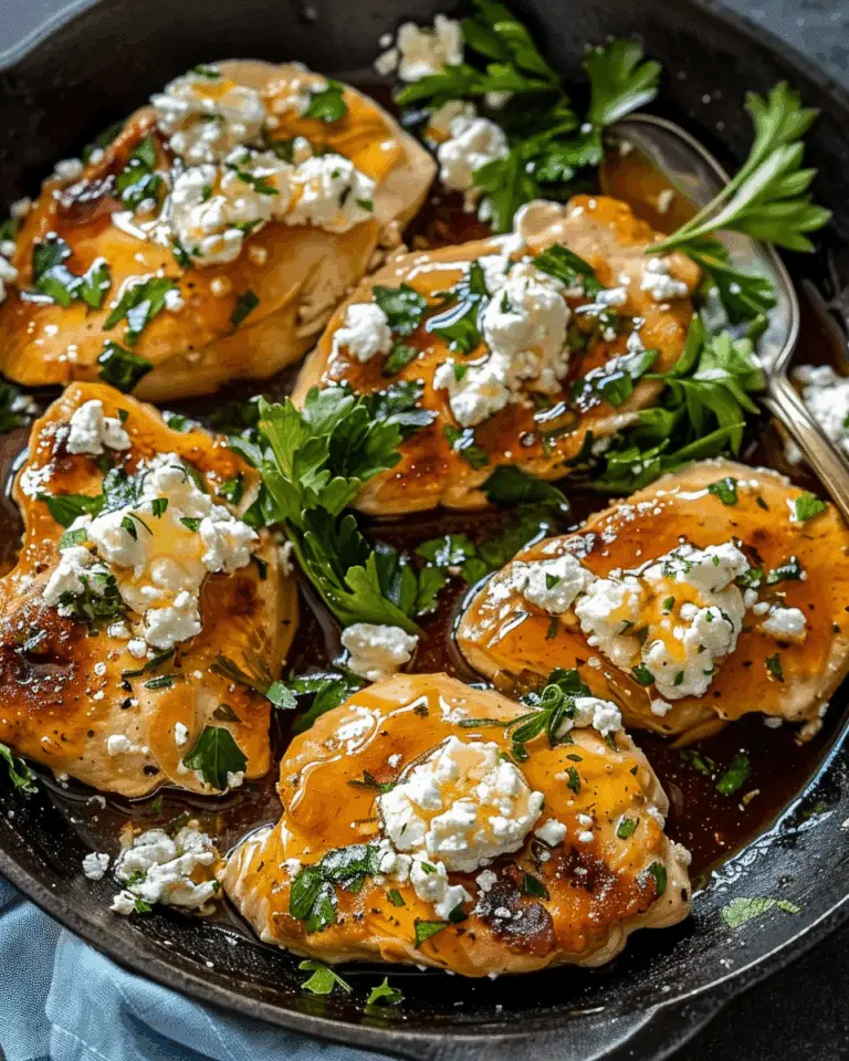 Hot Honey Feta Chicken