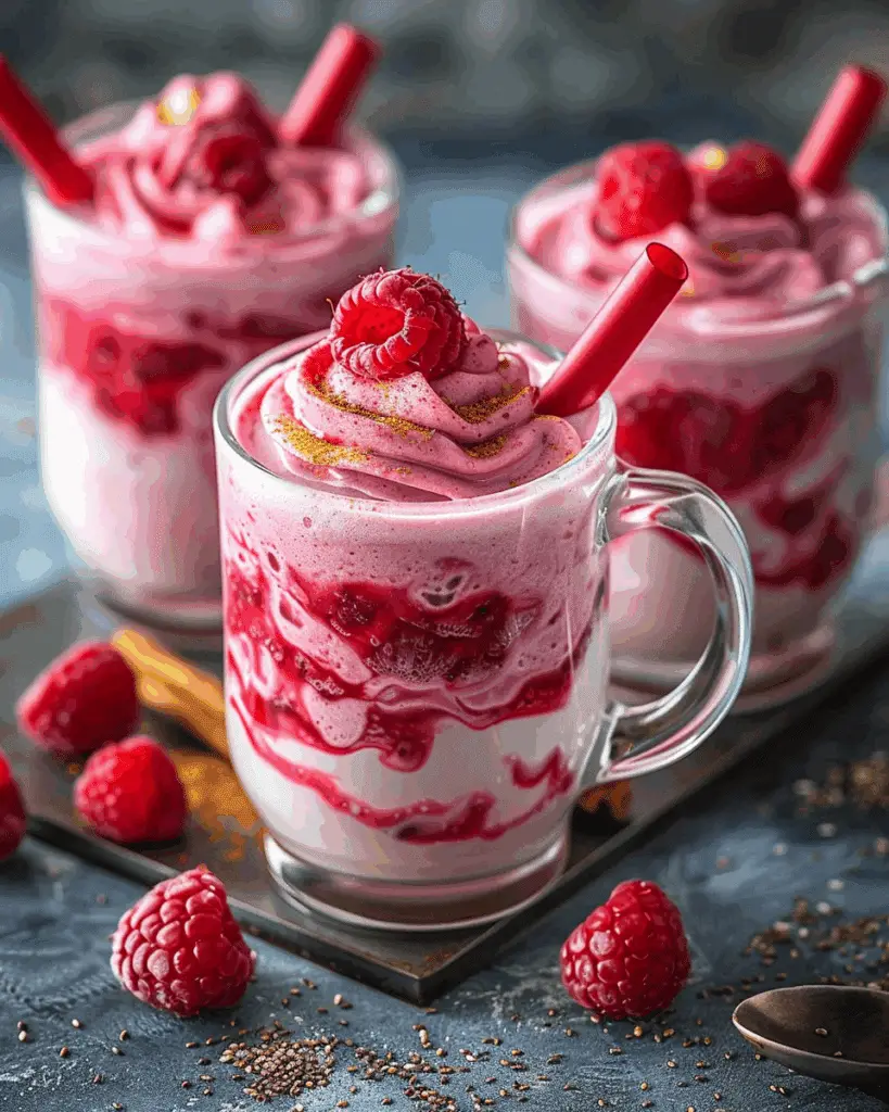 Iced Raspberry Vanilla Chai