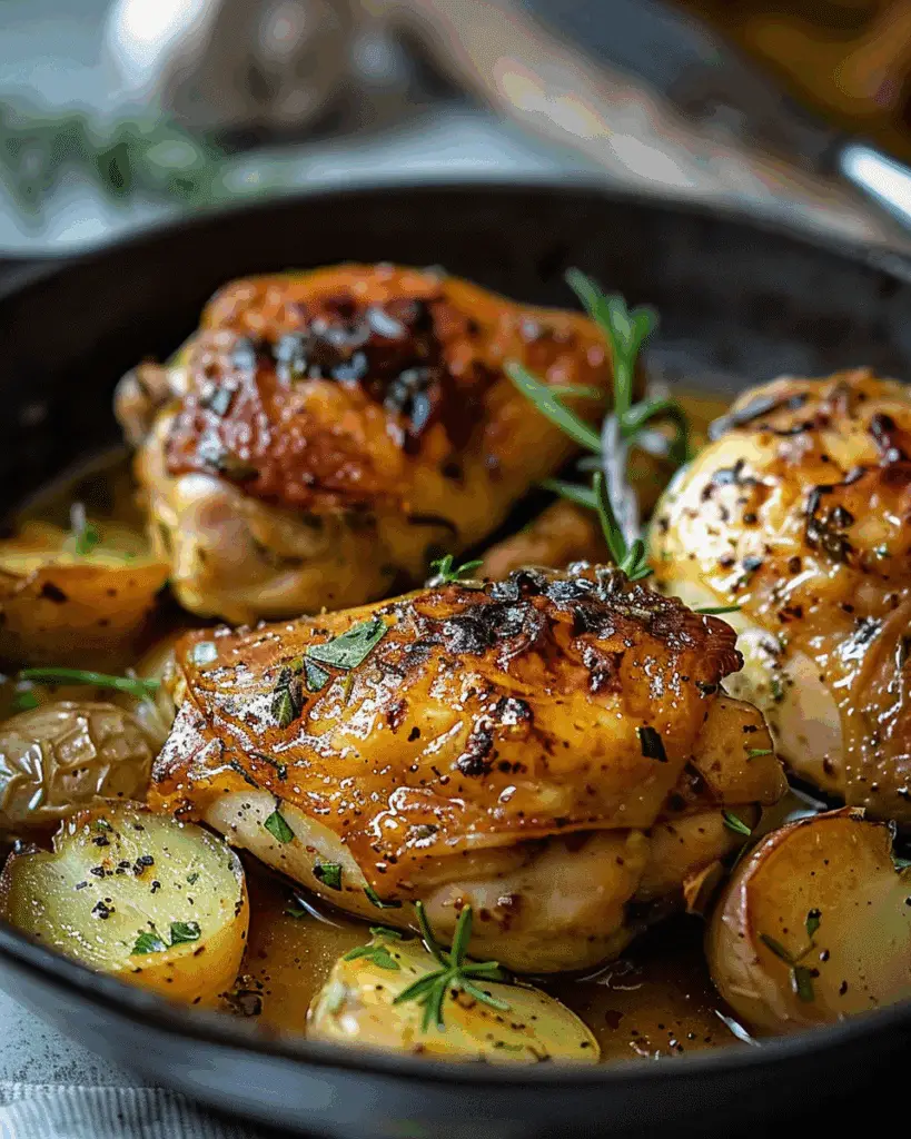 Irish Chicken with Cabbage and Potatoes