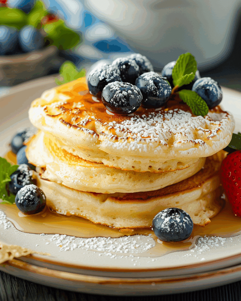 Japanese Soufflé Pancakes