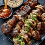 Korean BBQ with Spicy Mayo