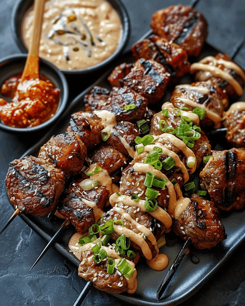 Korean BBQ with Spicy Mayo