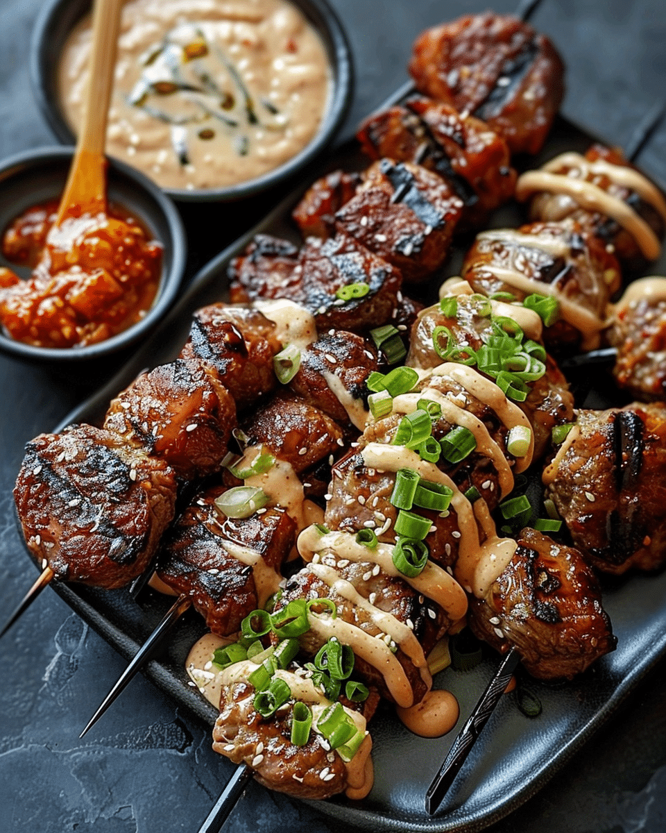 Korean BBQ with Spicy Mayo
