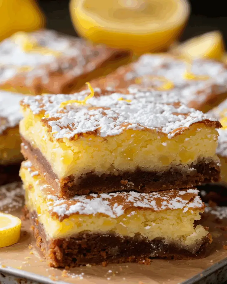 Zesty Lemon Brownies
